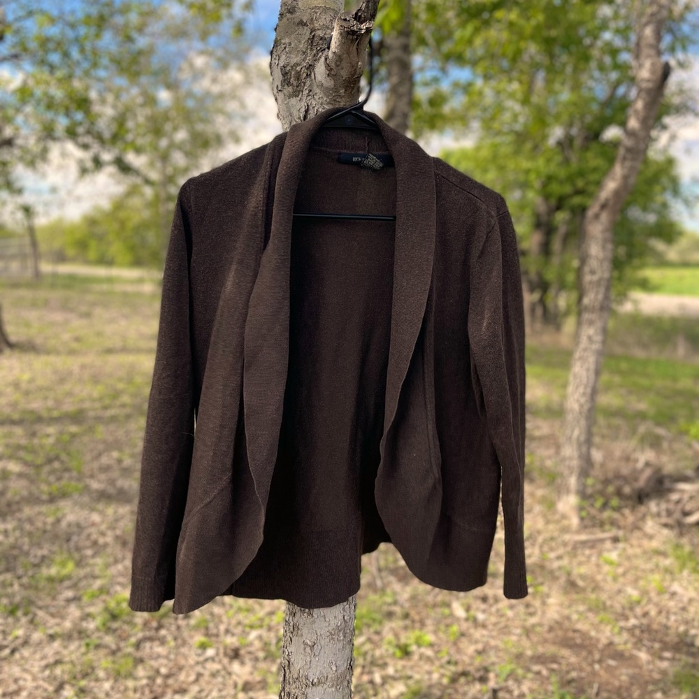 89th & Madison Brown Cardigan